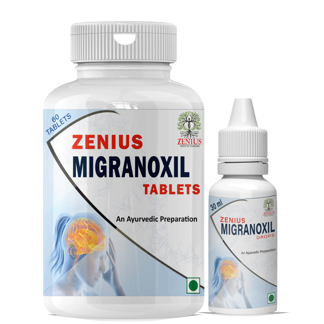 Zenius Migranoxil Tablets And Drops