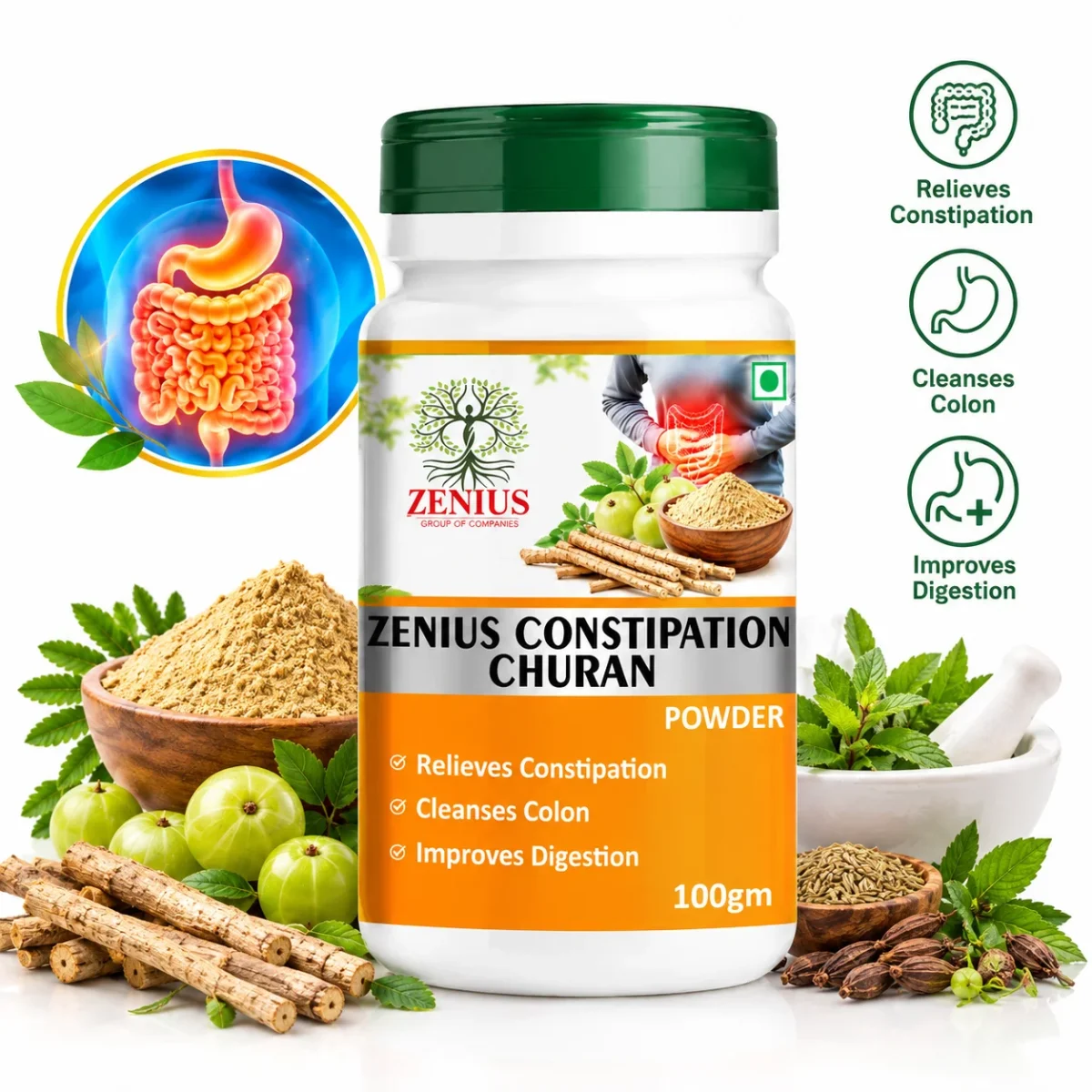 Zenius Constipation Churan Powder