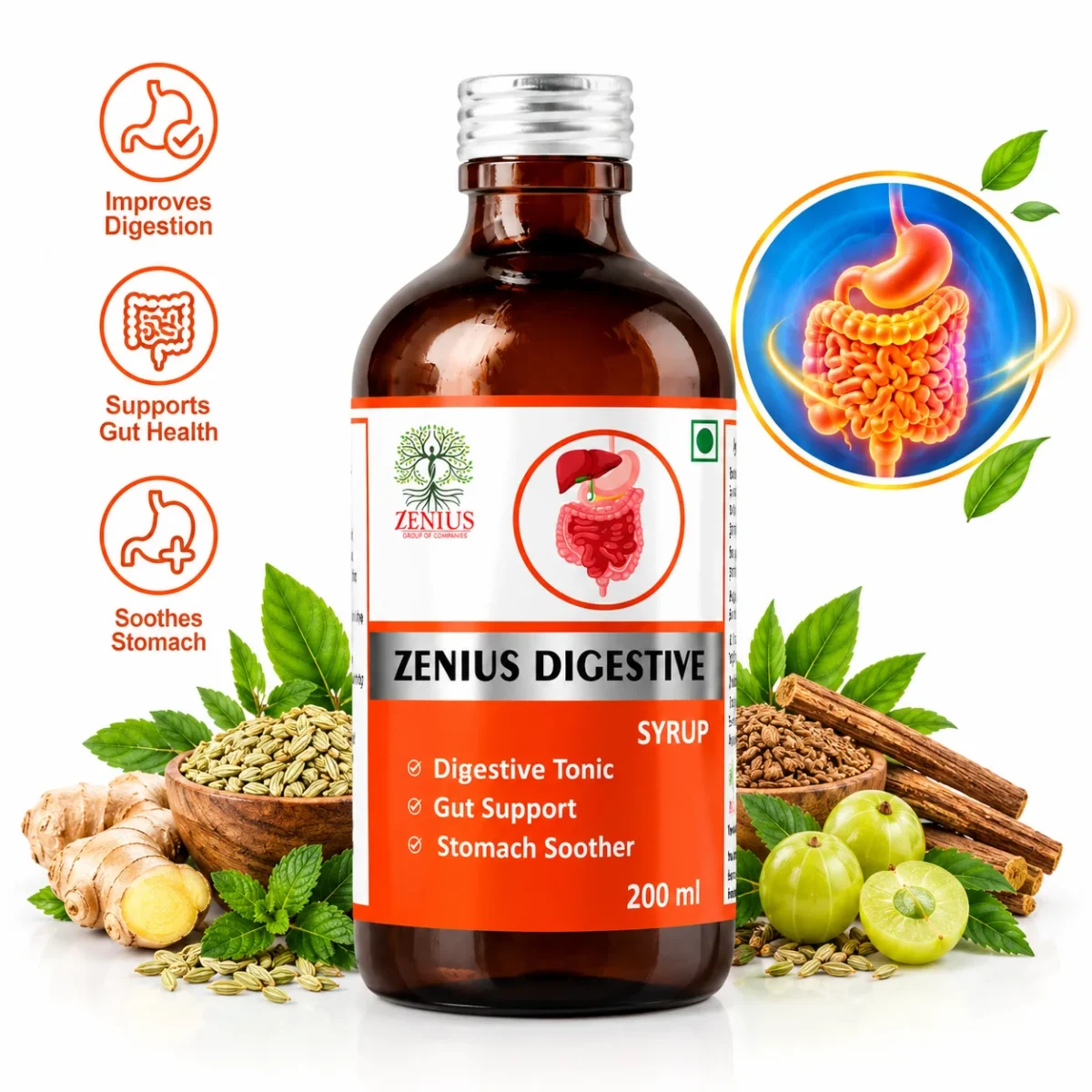 Zenius Digestive Syrup