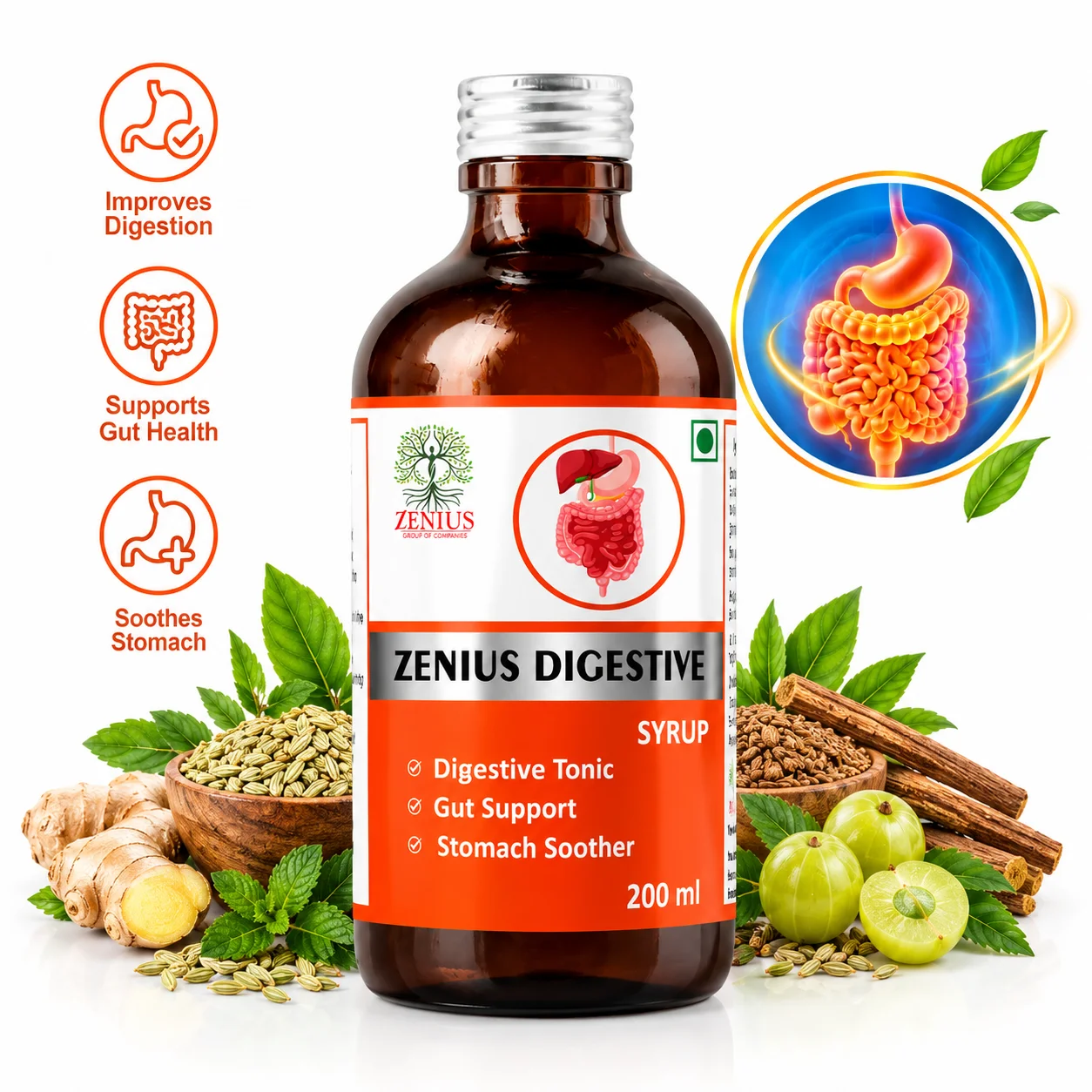 Zenius Digestive Syrup