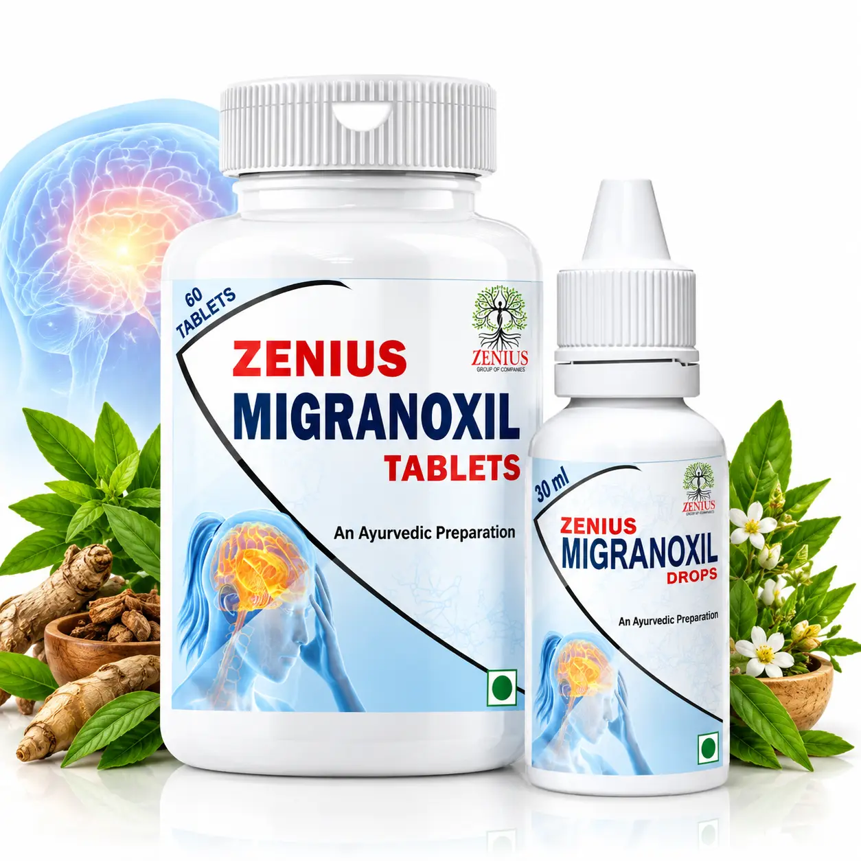 Zenius Migranoxil Tablets And Drops