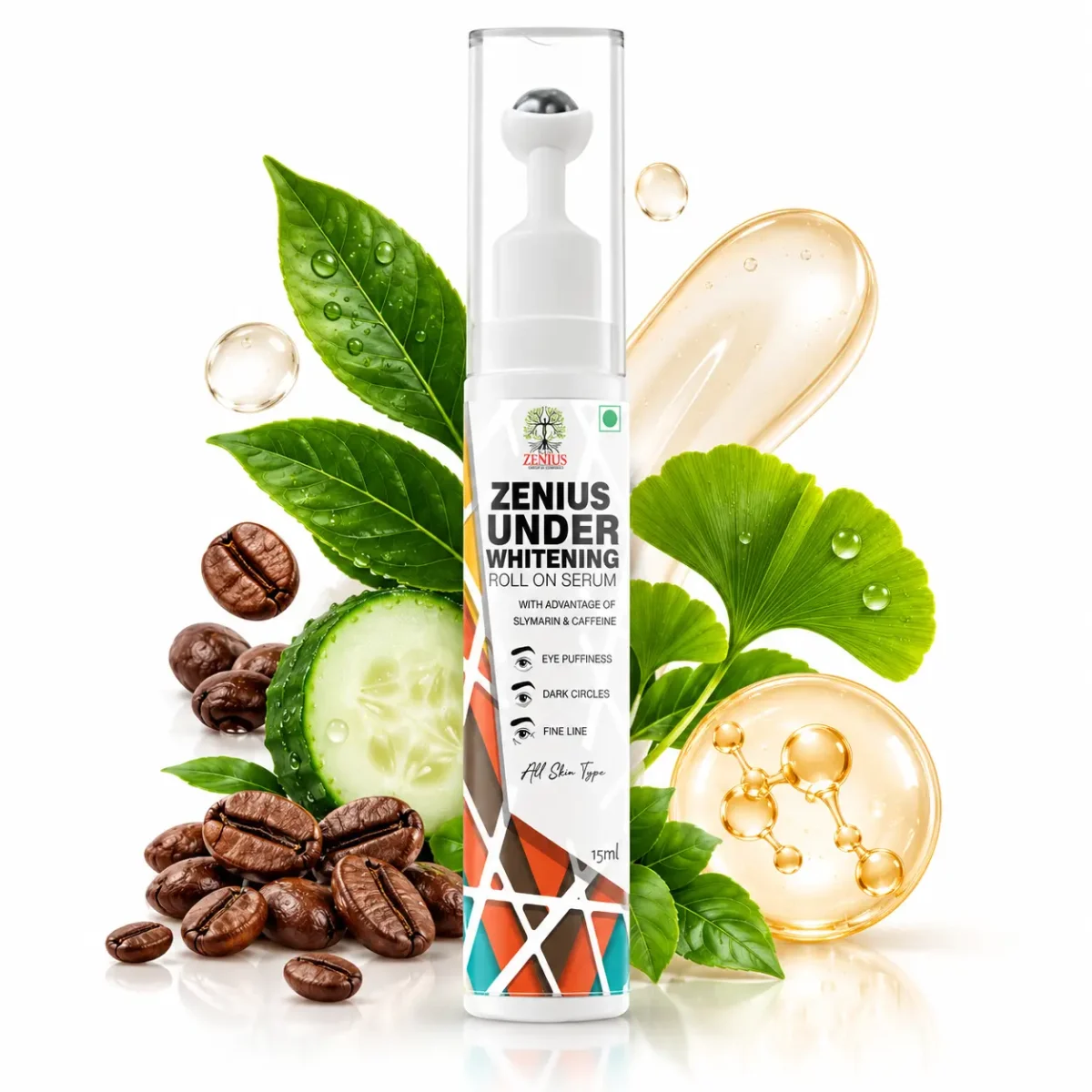 Zenius Under Whitening Roll On Serum