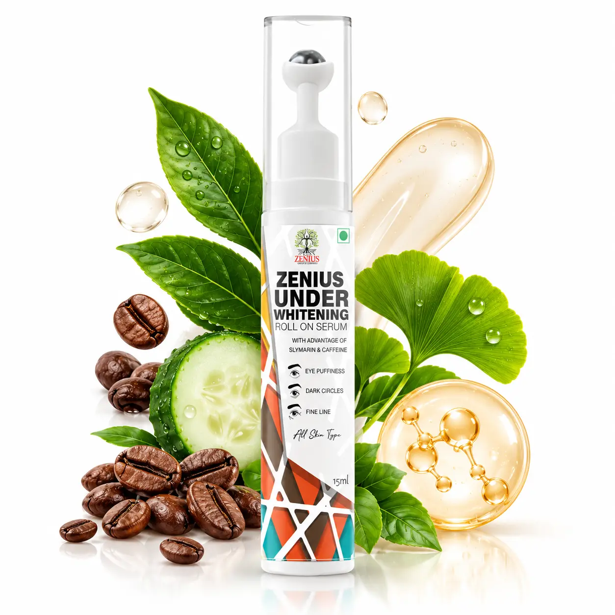 Zenius Under Whitening Roll On Serum