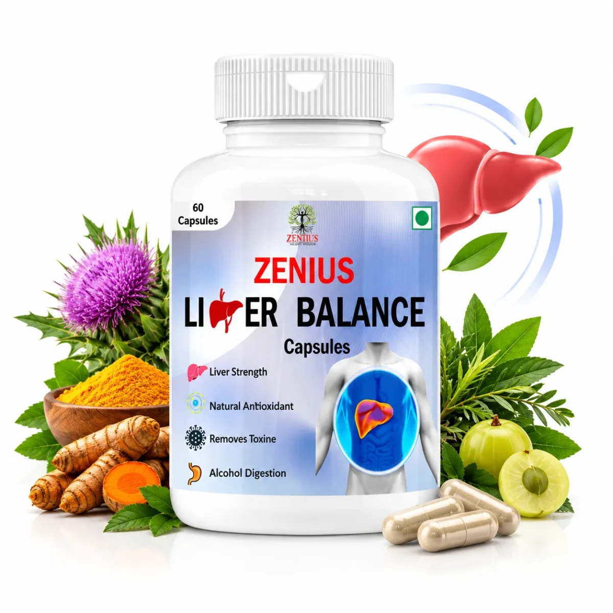Zenius Liver Balance Capsules
