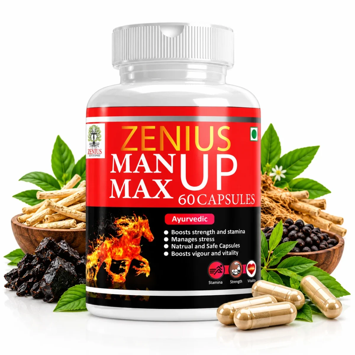 Zenius Man Up Max Capsules