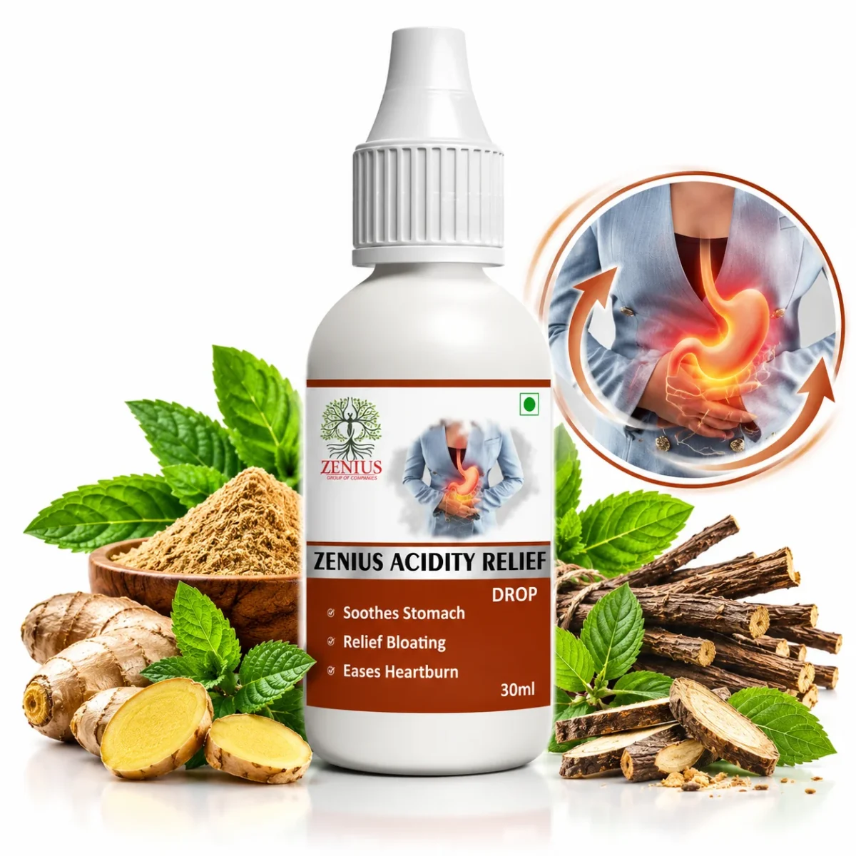 Zenius Acidity Relief Drops