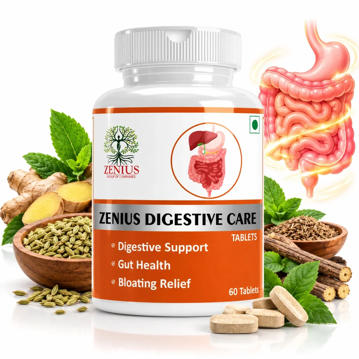 Zenius Digestive Care Tablets