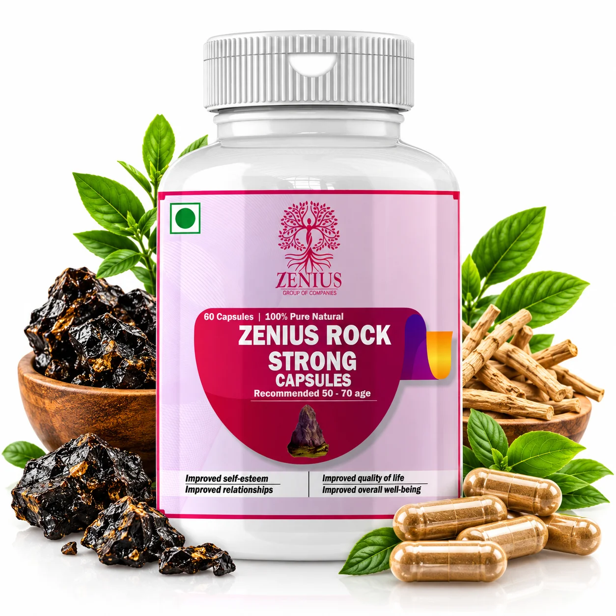Zenius Rock Strong Capsules(50-70)