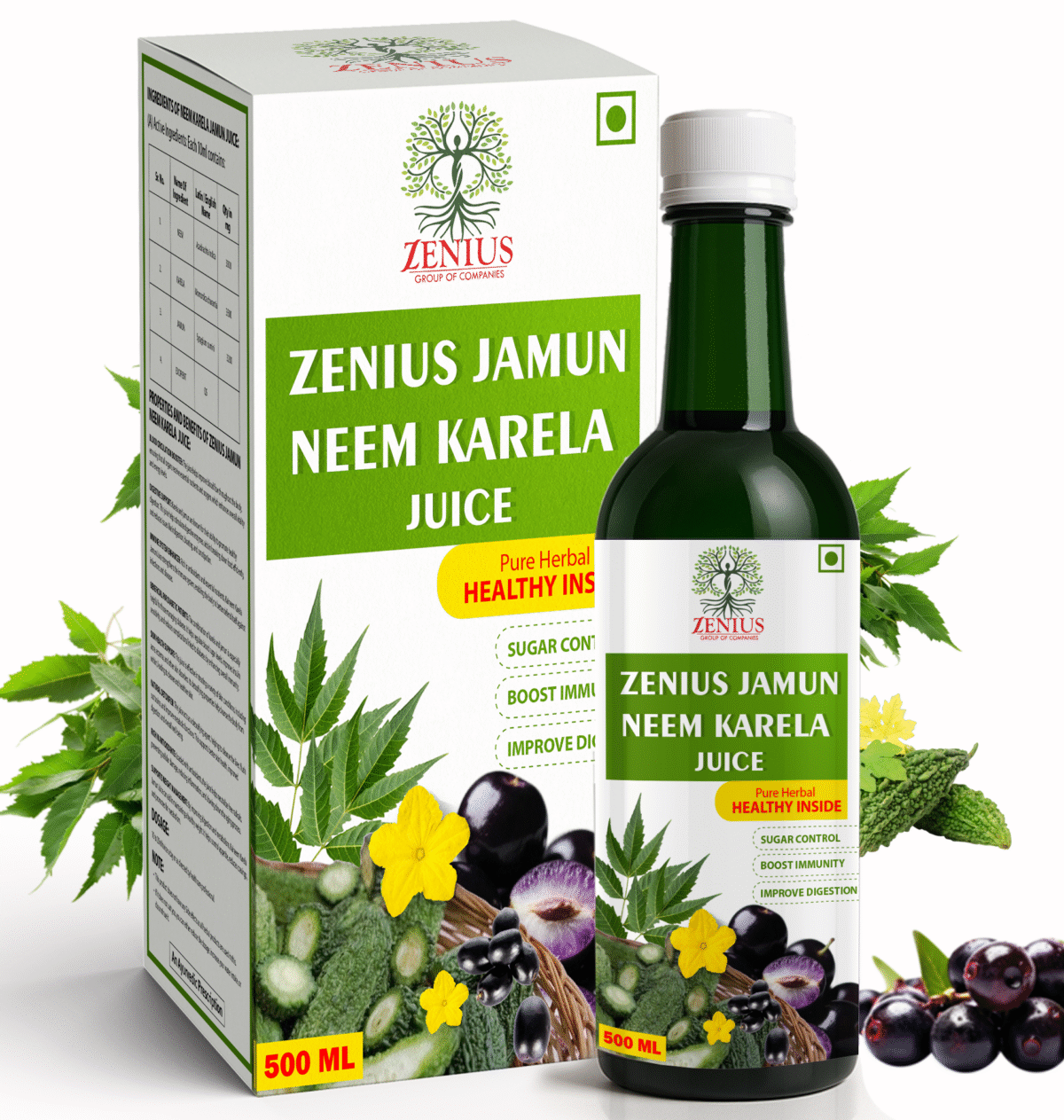 Jamun Neem Karela Juice